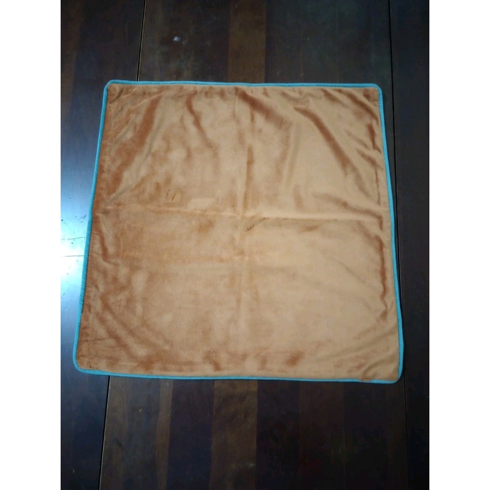 Velvet Zipper Throw Pillow Cover Orange / Dark Orange Monday Moose 18" X 18"